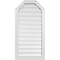 Ekena Millwork Octagonal Top Surface Mount PVC Gable Vent w/ 2"W x 1-1/2"P Brickmould Frame, 20"W x 40"H GVPOT20X4002SF - alternate 1